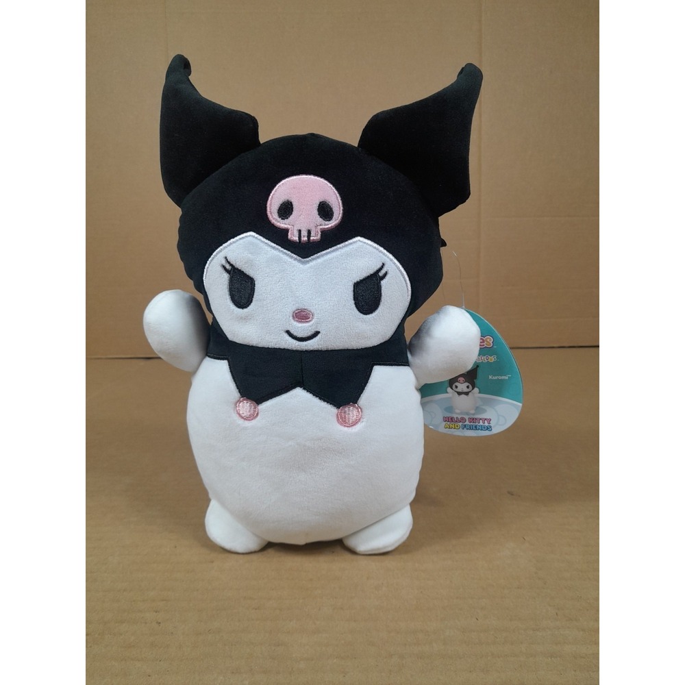 Original Squishmallows 10" Sanrio Hello Kitty Kuromi Hugmees